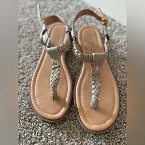 Journee Collection Almost new! Worn once,leather is super soft between your toes